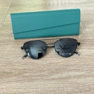 Paradigm black sunglasses
